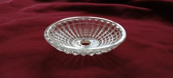 Glass antique chandelier pan