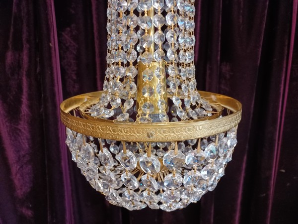 Czech Crystal Chandelier 