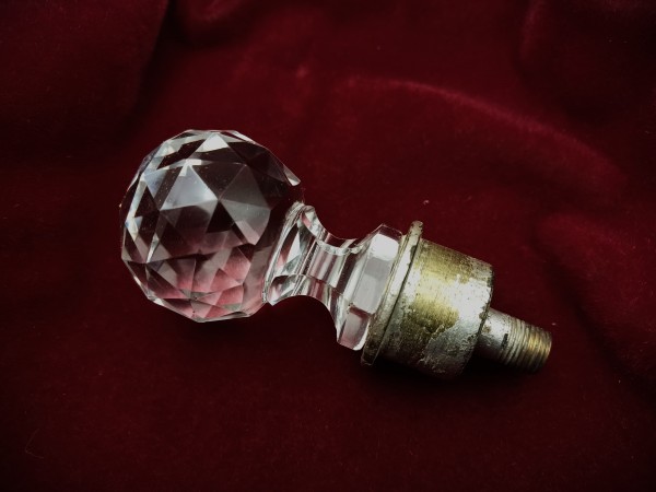 Chandelier ball finial with 10mm thread
