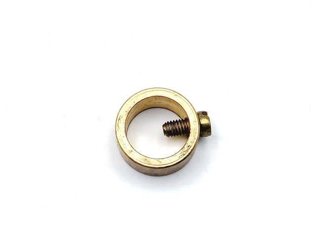 10mm Solid Brass Collar With Grub Screw