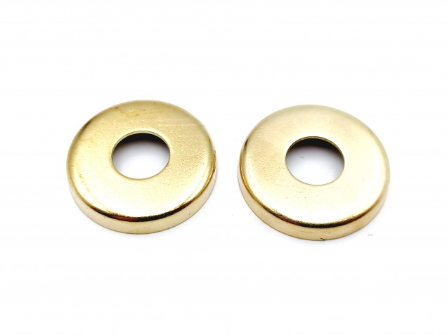 Chandelier Brass Pressed Washer 10mm Centre Hole