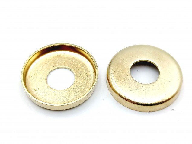 Chandelier Brass Pressed Washer 10mm Centre Hole