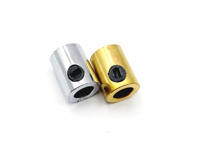 Cord Grip Solid Brass 10mm Female Thread in Brass or Chrome Select Your Finish