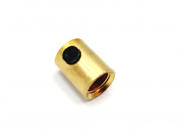 Cord Grip Solid Brass 10mm Female Thread in Brass or Chrome Select Your Finish