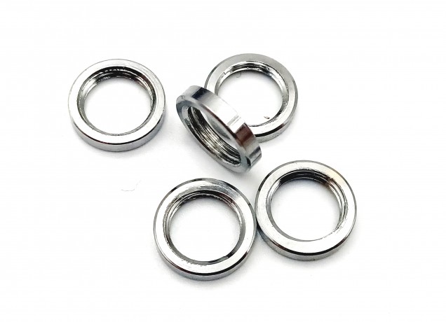 M10 CHROME SOLID BRASS RING NUTS M10 THREAD