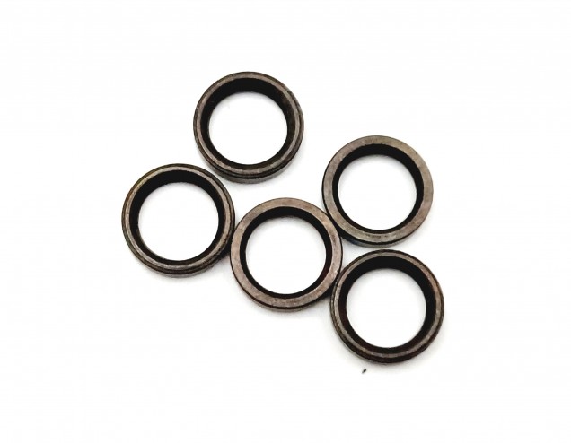 M10 ANTIQUE BRONZE EFFECT RING NUTS M10