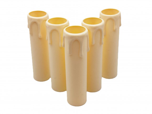 Chandelier Candle Covers Cream 85mm x 24mm