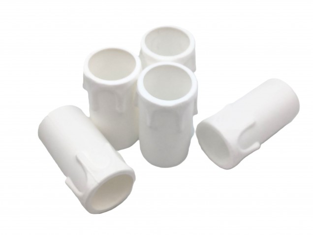 Candle Tubes sleeves white drip tube Plastic 53mm x 26mm