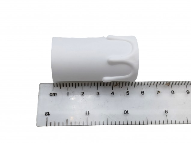 Candle Tubes sleeves white drip tube Plastic 53mm x 26mm