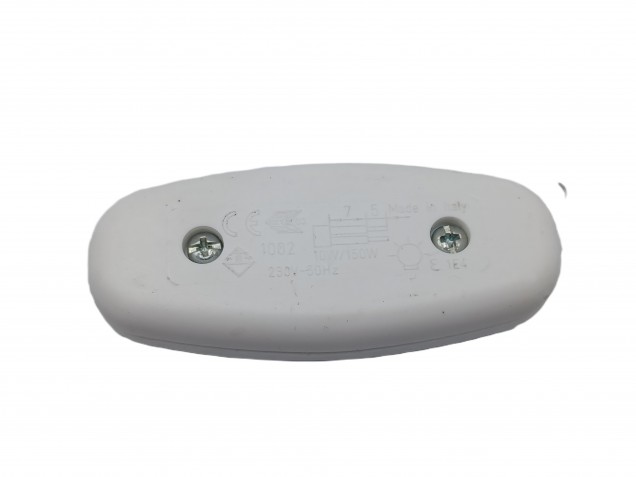 Dimmer Switch In-line Press Dimmer 10w-150w WHITE