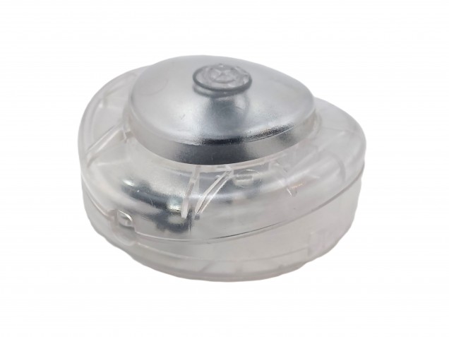inline floor lamp switch 2 core in transparent clear