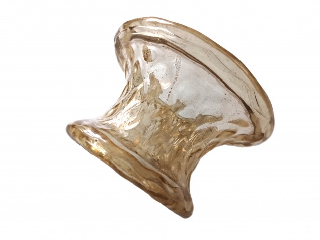 Venetian Chandelier glass stem spacer gold 80mm width SOLD