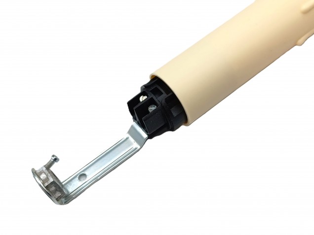 Candle Tube 85mm x 24mm cream Drip Plastic With Lamp Holder E14 SES To Fit