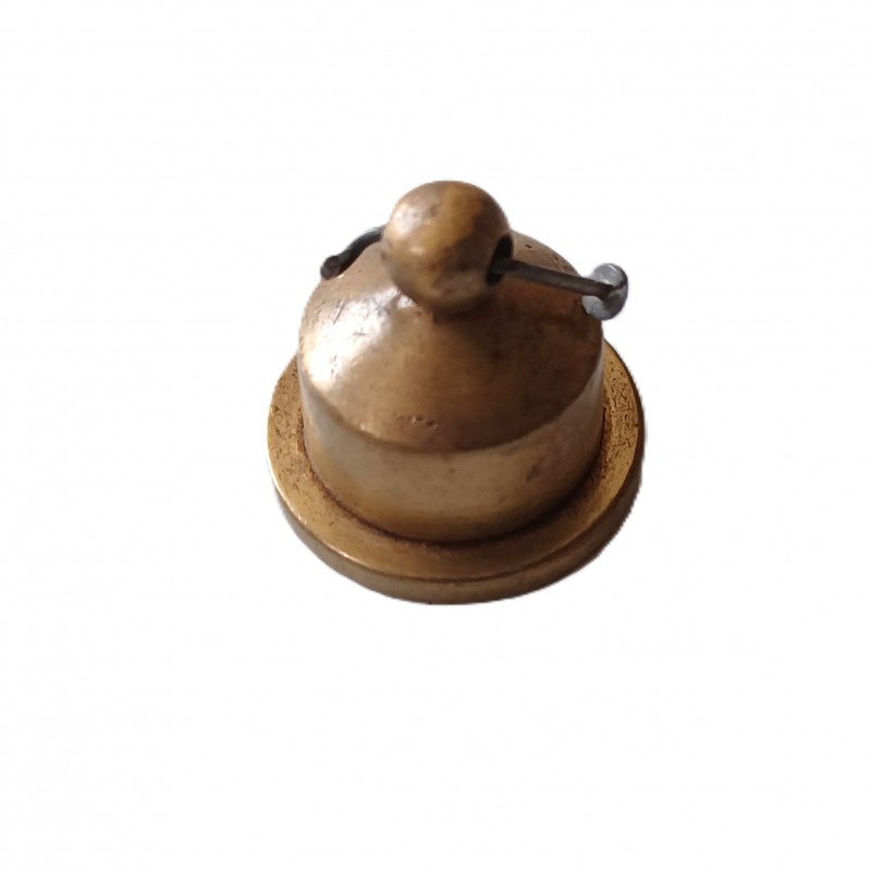 Vintage Brass Chandelier Finial 10mm Female Thread 