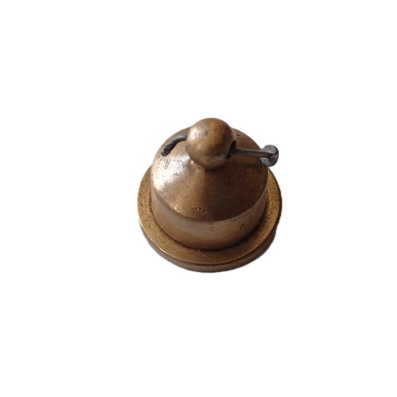 Vintage Brass Chandelier Finial 10mm Female Thread 
