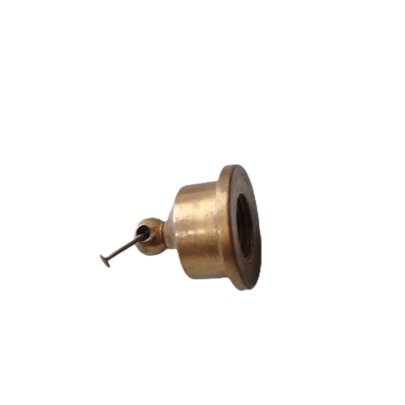 Vintage Brass Chandelier Finial 10mm Female Thread 