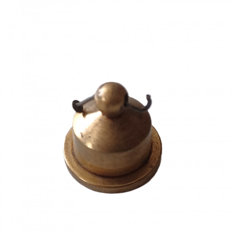 Vintage Brass Chandelier Finial 10mm Female Thread 