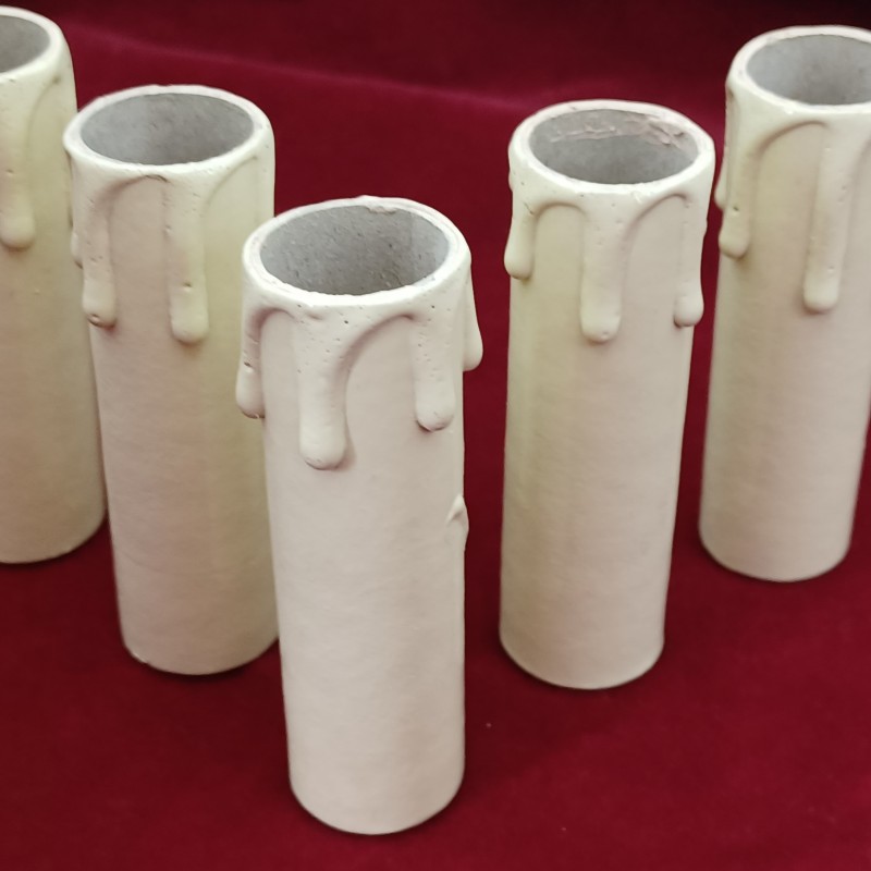 Candle Tube Cream Drip Card 85mm x 22mm