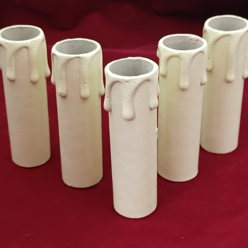 Candle Tube Cream Drip Card 85mm x 22mm