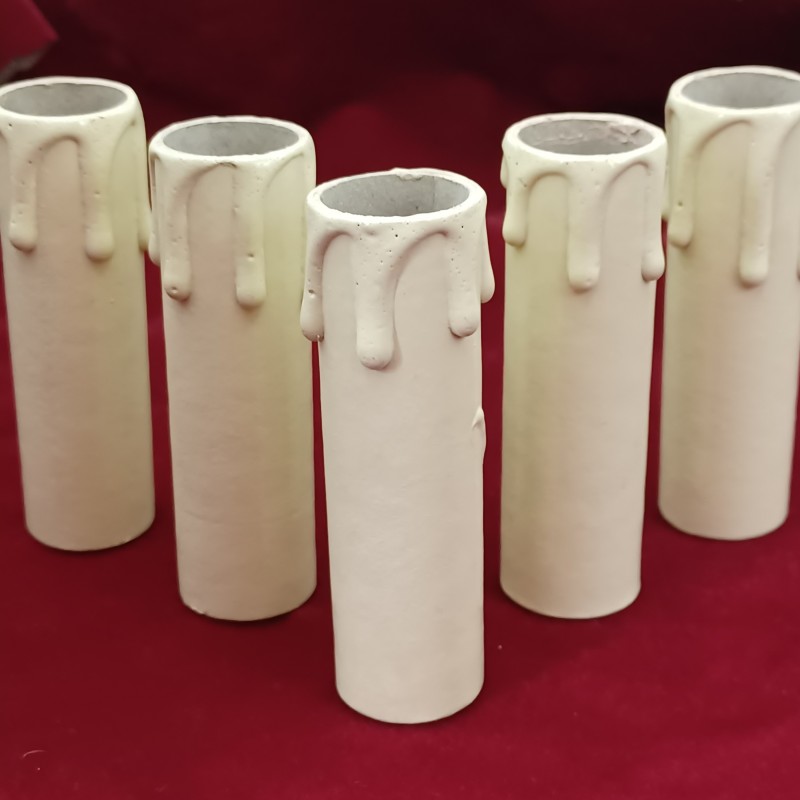 Candle Tube Cream Drip Card 85mm x 22mm