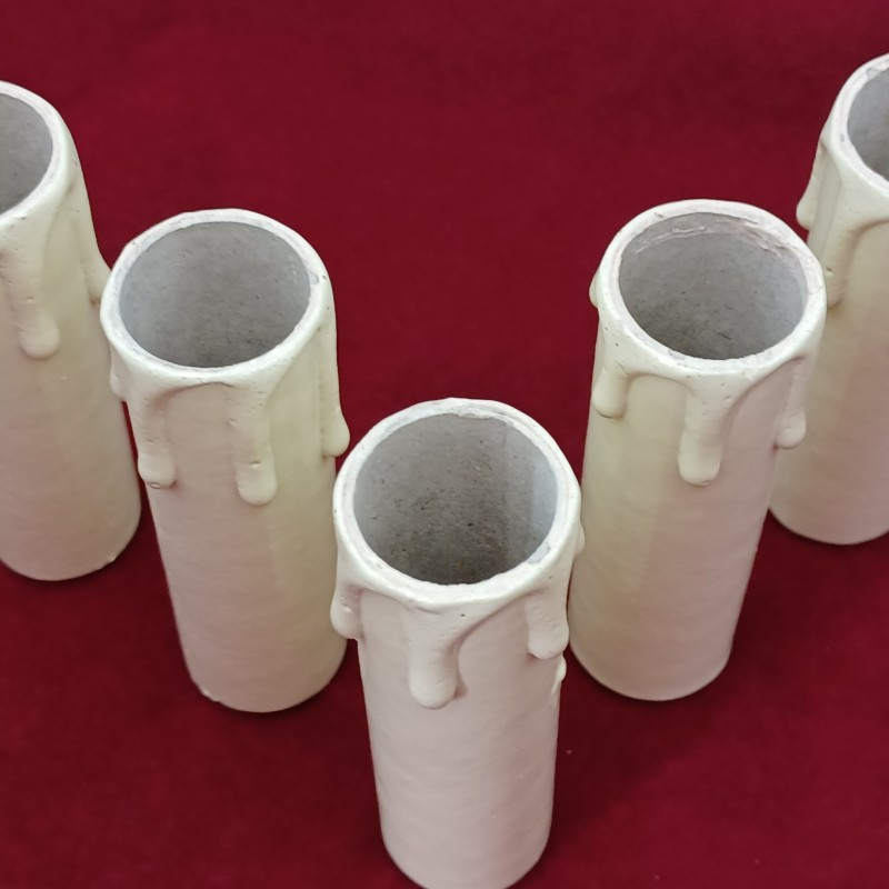 Candle Tube Cream Drip Card 85mm x 22mm