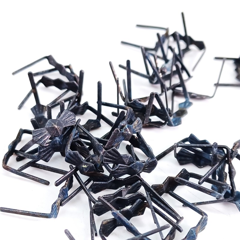 Dark Bow Clasps For Pinning Crystals 11mm