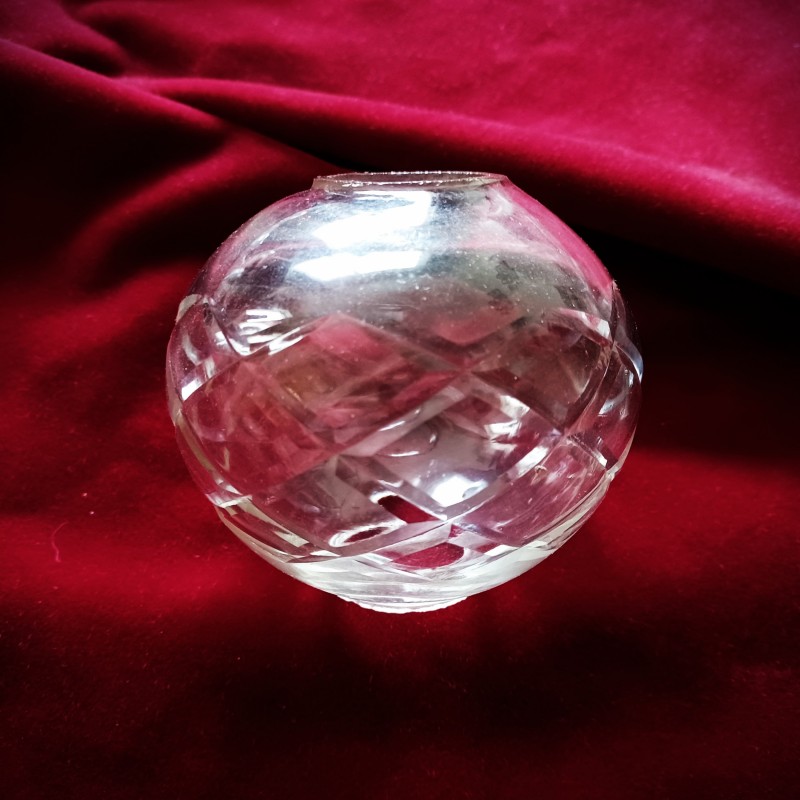 Chandelier 1950s CENTRE BALL STEM BREAK BALL 80mm x 90mm