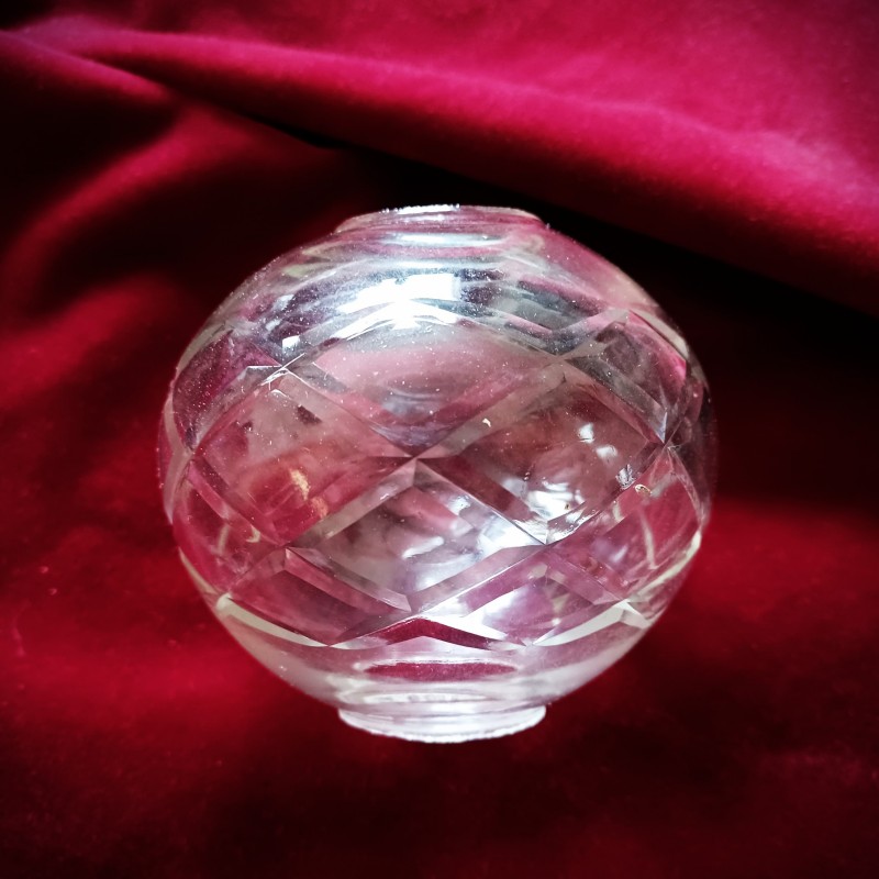 Chandelier 1950s CENTRE BALL STEM BREAK BALL 80mm x 90mm