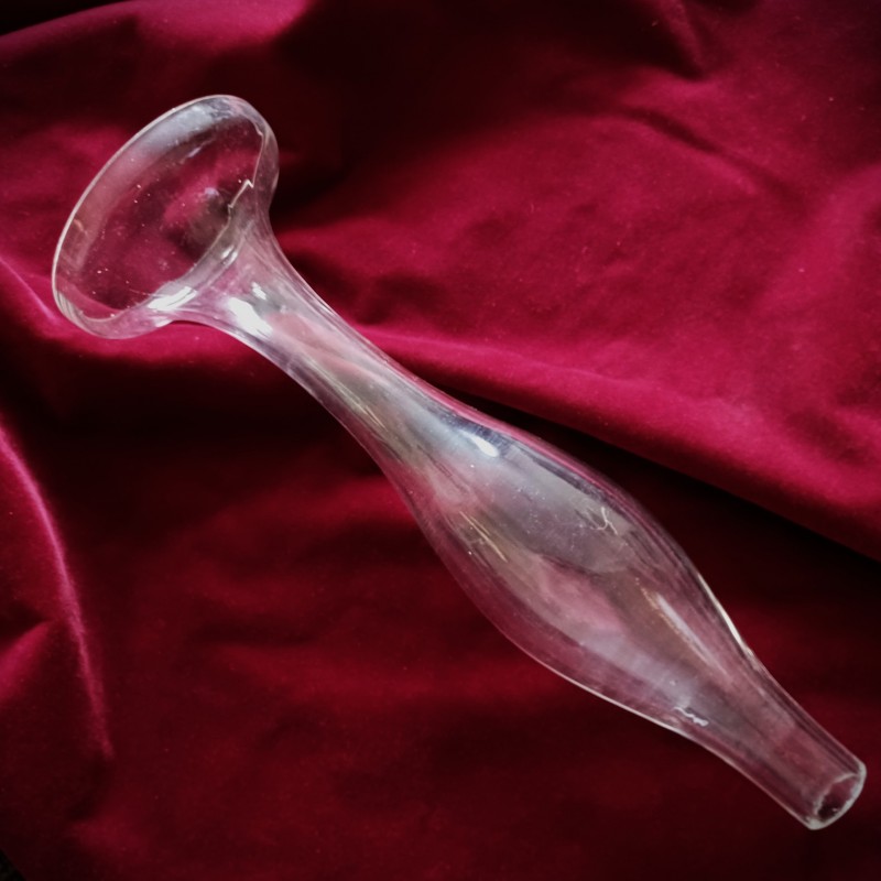 Vintage Chandelier Blown Glass Centre Stem