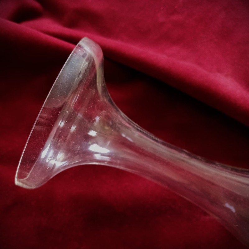 Vintage Chandelier Blown Glass Centre Stem