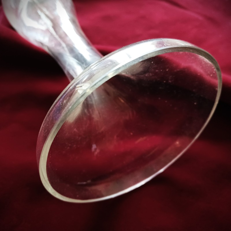 Vintage Chandelier Blown Glass Centre Stem