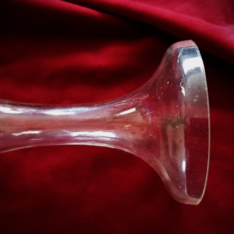 Vintage Chandelier Blown Glass Centre Stem