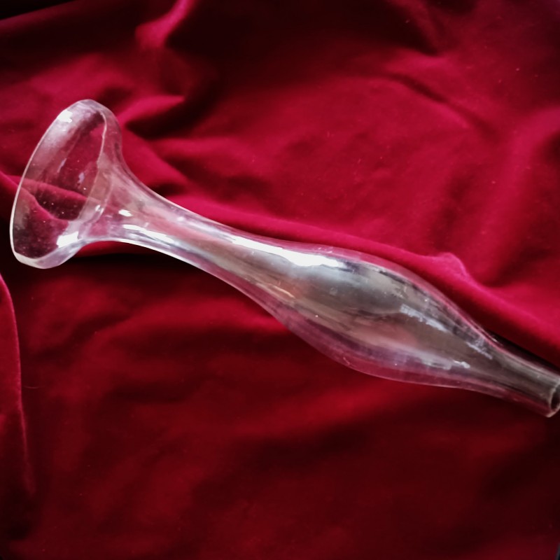 Vintage Chandelier Blown Glass Centre Stem