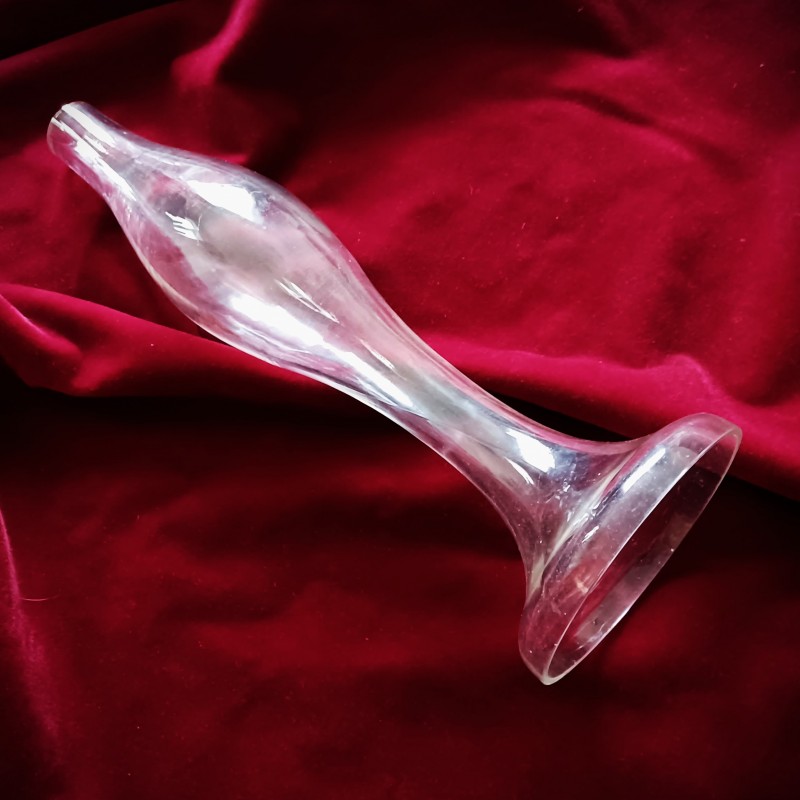Vintage Chandelier Blown Glass Centre Stem