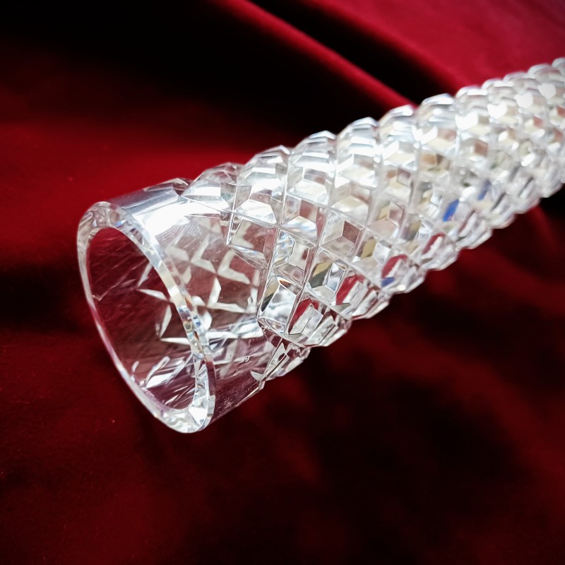 Crystal Chandelier hand cut Stem 