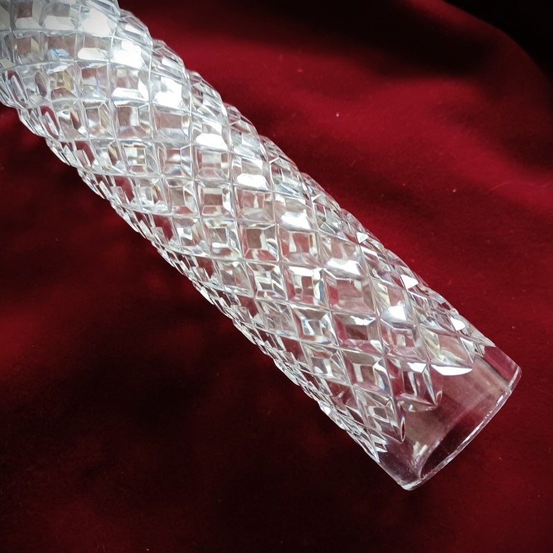 Crystal Chandelier hand cut Stem 