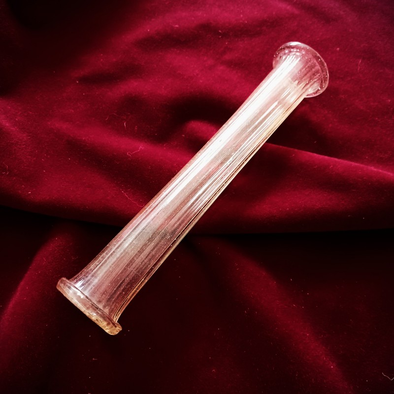 Antique Murano Chandelier Stem Glass tinted