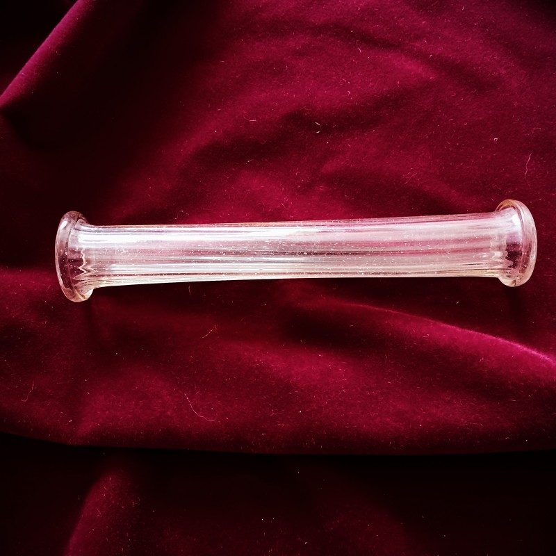 Antique Murano Chandelier Stem Glass tinted