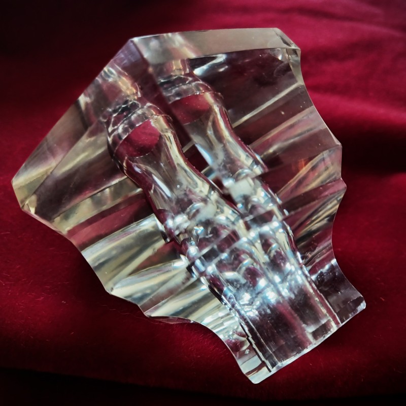 Edwardian Chandelier Glass Stem spacer 