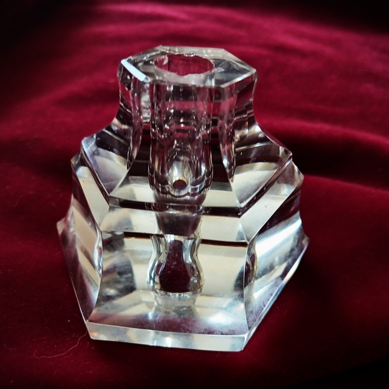 Edwardian Chandelier Glass Stem spacer 
