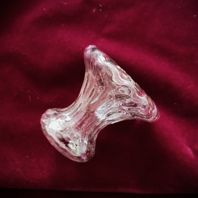 Murano Chandelier glass stem collar 