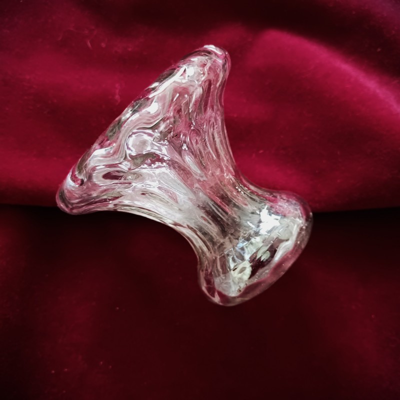 Murano Chandelier glass stem collar 