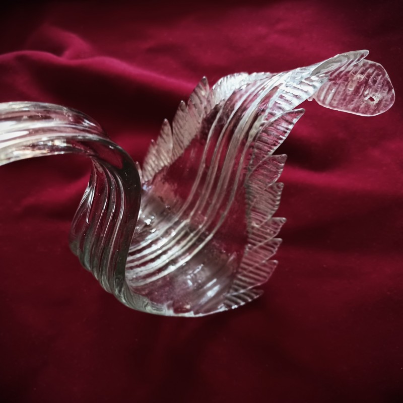 Venetian Clear glass Chandelier Leaf