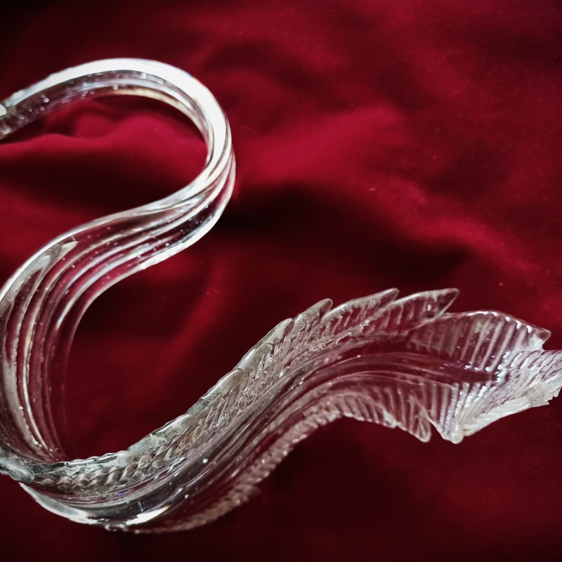 Venetian Clear glass Chandelier Leaf
