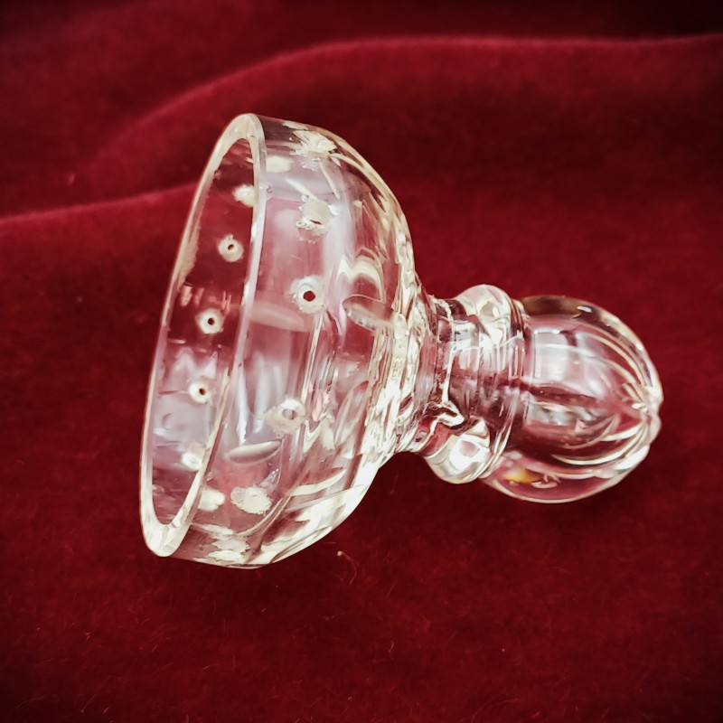 Bag type chandelier glass finial 15 Pin Holes 