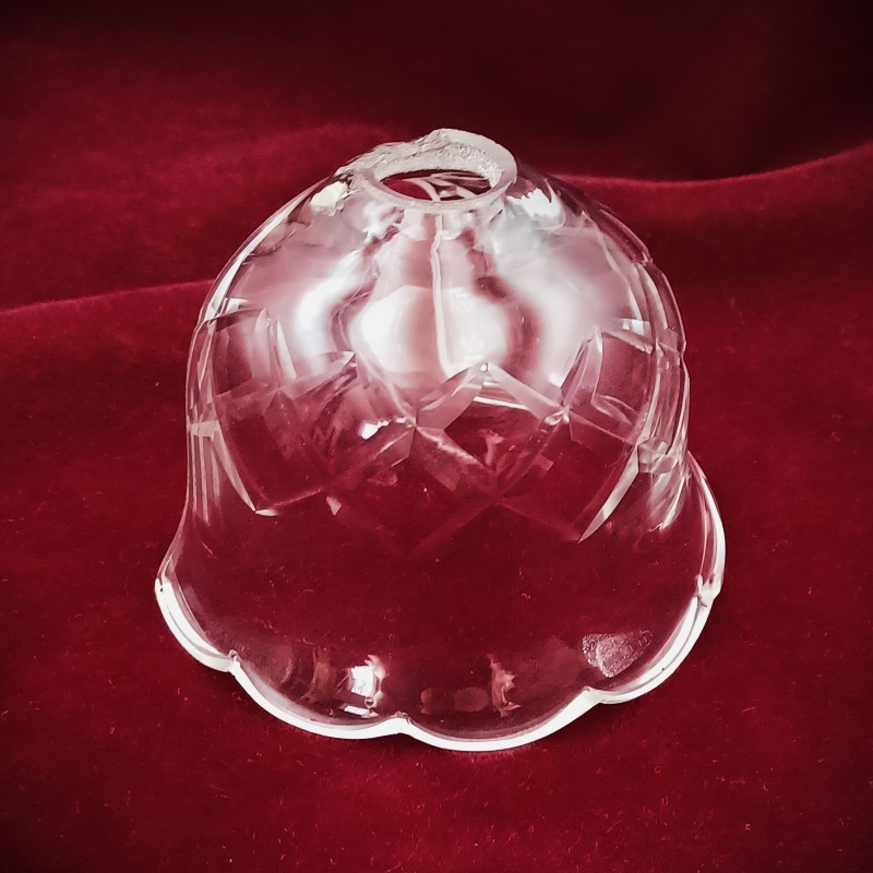 Wall Light cut Glass Receiver Plate  