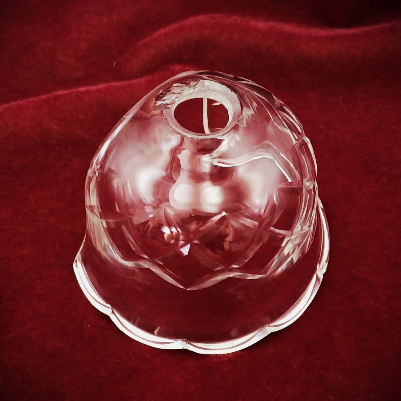 Wall Light cut Glass Receiver Plate  