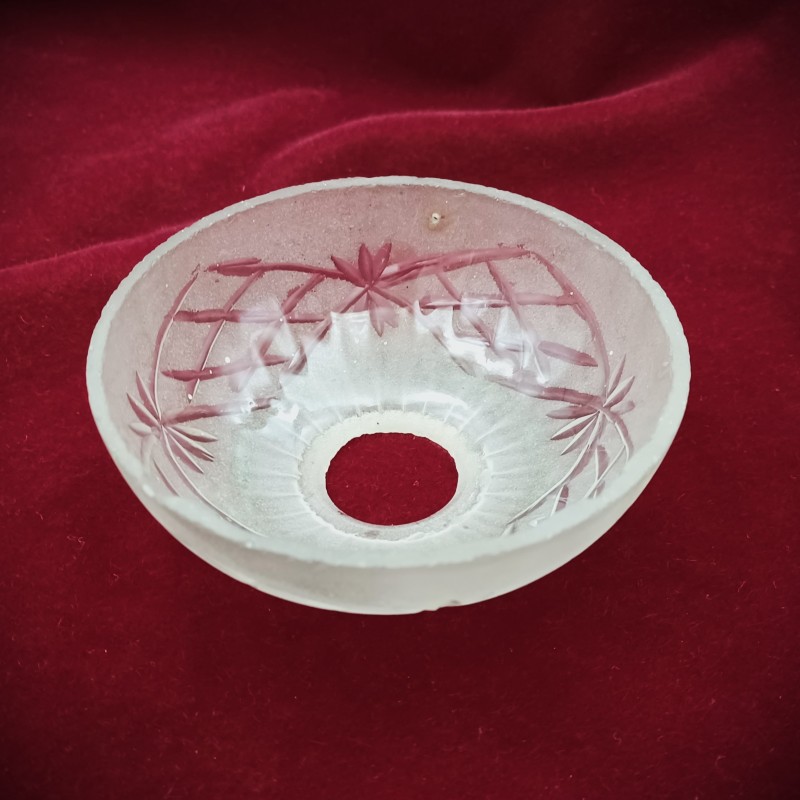 Old chandelier pan Etched Design