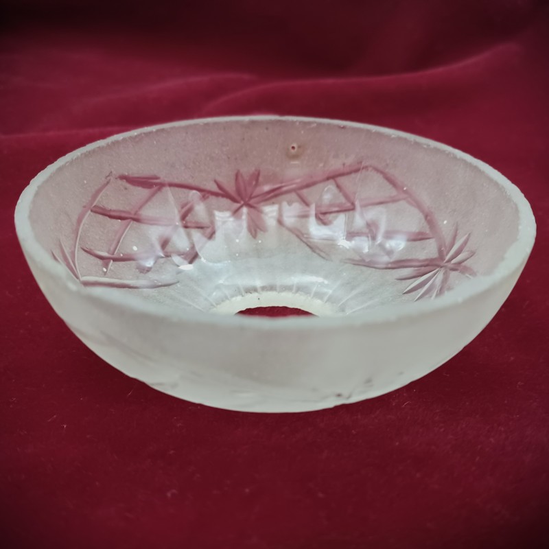 Old chandelier pan Etched Design