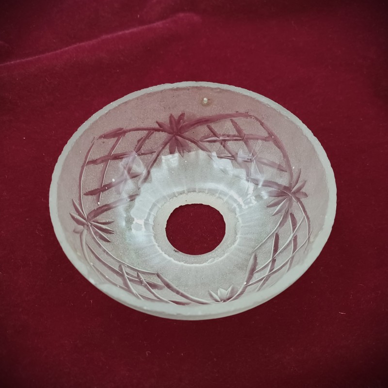 Old chandelier pan Etched Design